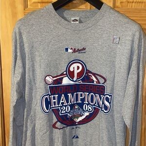 Phillies 2008 World Series Champions Long Sleeve.